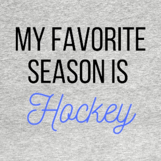 My favorite season is Hockey by gabiworld